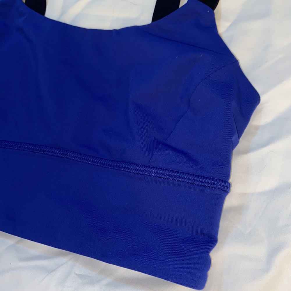 Lululemon blue sports bra 2 firm price - Picture 3 of 4